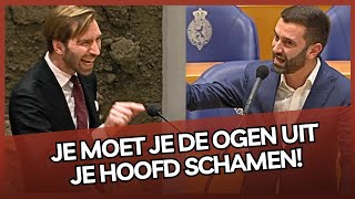 Knallende RUZIE tussen de PVV amp DENK over Israël ‘Je moet je SCHAMEN’ [upl. by Enelrae]