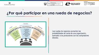 NEGOCIACIÓN Y COMERCIALIZACIÓN DE LOS GRANOS ANDINOS 12052022 [upl. by Oswal]