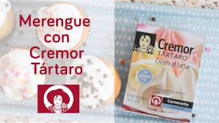 Carmencita Recomienda el quotCremor tártaroquot  Receta de merengue [upl. by Ahseya]