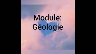 Géologie 1ère année SNV UMMTO [upl. by Mcquillin]