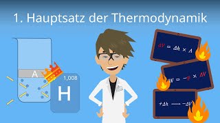 1 Hauptsatz der Thermodynamik  einfach erklärt [upl. by Znieh955]