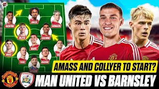 🚨ZIDANES SURPRISE SELECTION  Amass amp Collyer to Face Barnsley in EFL Cup [upl. by Cilla141]