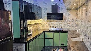 Aluminium kitchen cabinets explained  100 waterproof and termites proof [upl. by Niltiak]