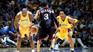 The Day Allen Iverson Destroyed Kobe Bryant amp Shaquille ONeal [upl. by Ettenig199]