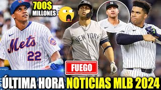 JUAN SOTO A LOS METS STANTON LE MANDA FUEGO A SOTO KERSHAW RECHAZA A DODGERS GLEYBER FUERA MLB [upl. by Nostets]