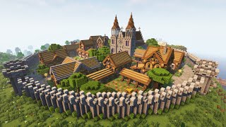 I Built an UPGRADED Village with ALL professions in Minecraft  Minecraft Timelapse [upl. by Roderick38]