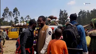 BUKAVU CITY  Marché Kadutu Kadutu Market [upl. by Yolande126]