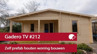 212 Zelf prefab houten woning bouwen [upl. by Derek]