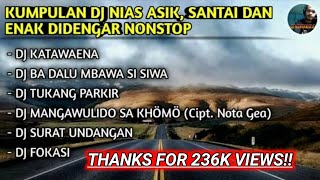 KUMPULAN DJ NIAS ASIK SANTAI DAN ENAK DIDENGAR NONSTOP  LAGU NIAS [upl. by Iatnwahs754]