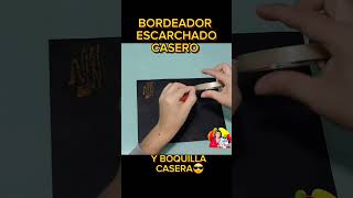 Bordeador escarchado casero navidada diy viral [upl. by Sauncho]