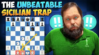 The Unbeatable Chess Opening  Sicilian Trap Attack [upl. by Rosenfeld]