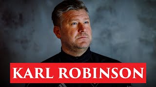 KARL ROBINSONS FIRST SALFORD CITY INTERVIEW 🗣️ [upl. by Anahc843]