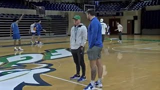 New fitness trackers setting FGCU Men’s Basketball apart [upl. by Asyla]