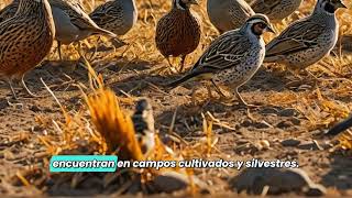 las codornices como viven y se alimentan codornices aves naturaleza conservacion ecosistemas [upl. by Krischer]