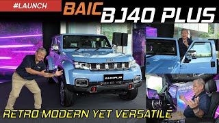 BAIC BJ40 Plus A Macho Retro but Modern Fully Capable 4X4  YS Khong Driving [upl. by Ashlin]