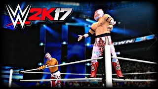 WWE 2K17  THE LUCHA DRAGONS VS A NEW DAY  AMAZING  TAG TEAM MATCH  FULL GAMEPLAY [upl. by Iseabal628]