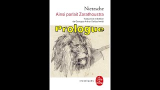 Lecture Audio Ainsi parlait Zarathoustra  F Nietzsche  Prologue [upl. by Hepza321]