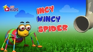 Incy Wincy Spider with Lyrics  LIV Kids Nursery Rhymes and Songs  HD [upl. by Bergquist121]