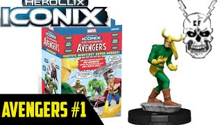 HeroClix Iconix 1st Appearance Avengers Set Review [upl. by Miarhpe1]