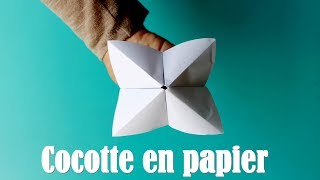 Cocotte en Papier Facile  DIY cours de récréation [upl. by Aninaj]