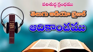 01ఆదికాండముAadhikandamuThe Book of GenesisTelugu Audio Bible FUll [upl. by Atlanta]