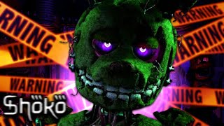 Five Nights At Freddys React SpringtrapWilliam Afton  Eu Sempre Volto  Kaito  Shoko Raveen [upl. by Alilad]