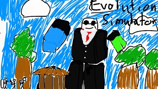 I played Evolution simulator [upl. by Maurreen]