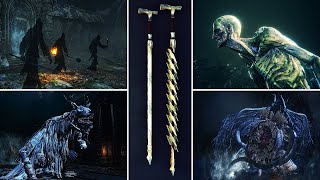 Bloodborne PS5  All Bosses amp DLC With Threaded Cane NG6 NO DAMAGE [upl. by Einberger]