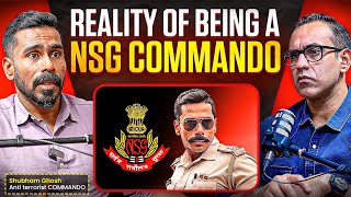 Reality of NSG Commando Training Brutality of Hell Week Protection of VIPs Ft Shubham Ghosh [upl. by Enrobso861]