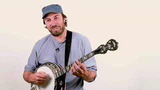 Tenor Banjo Lesson  Basic Strumming Patterns [upl. by Ylrebma]