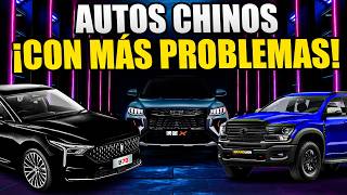 ¿Confías en los AUTOS CHINOS ➜ Las 11 Marcas de CHINAS con Más PROBLEMAS y QUEJAS en 2024 y 2025 [upl. by Dorcea]