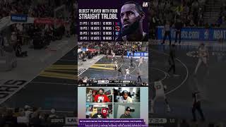 LeBron James Is Doing Things We Never Seen Before GOATJamesKingdom LeBronJames NBA [upl. by Assiron]