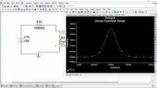 Max Power Transfer and Multisim Parameter Sweeps [upl. by Wolk]