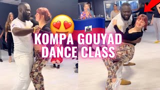 HAITI AND EUROPE DANCING KOMPA 🇭🇹  KONPA GOUYAD DANCE CLASS [upl. by Fawn]