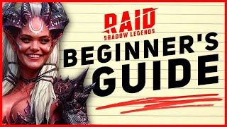 Raid Shadow Legends Beginners Guide😎Tips for Beginners on How to Play😎Starter Guide 2024 [upl. by Evers238]