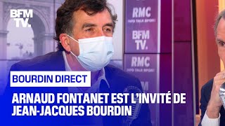 Arnaud Fontanet face à JeanJacques Bourdin en direct [upl. by Odnesor]