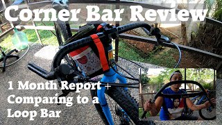 Corner Bar Review  1 Month  Multiple Ride Usage  Comparing to Loop Bar  Surly Knock Off [upl. by Barth]