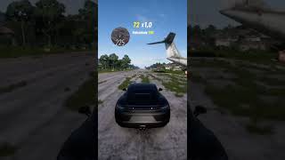 Qual carro pula mais longe na rampa do aeroporto  😉😉😉 Porsche Cayman 718 GTS 2018 [upl. by Buskus]