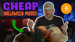 I Bought Cheap Amazon Halloween Masks So You Dont Have To [upl. by Pudens543]