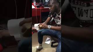 Popcaan gift Tonto blacks a pair of unruly clarks jamaican proudjamaican brandjamaica jamaica [upl. by Willman929]