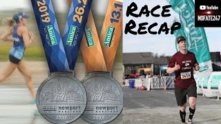 Newport Marathon Race Recap amp Review [upl. by Carrick]