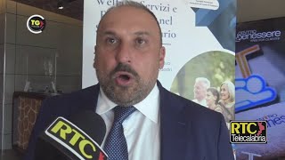 Convegno su Welfare servizi e formazione nel terziario dellEbt CatanzaroCrotoneVibo  RTC [upl. by Anaes]