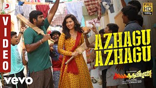 Sangathamizhan  Azhagu Azhagu Video  Vijay Sethupathi RaashiKhanna  VivekMervin [upl. by Ehcropal587]