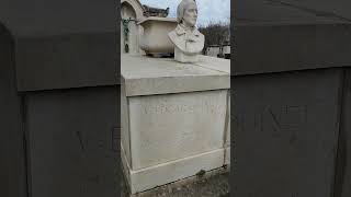 edgarquinet cimetieredumontparnasse montparnasse cemetery rip famousgraves [upl. by Fransis]