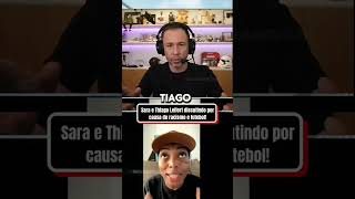 Thiago Leifert e Sara discutindofutebolbrasileiro viniciusjr noticias [upl. by Kho]