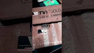 Refurbished TVS keyboard parcel kiya 📦🎹 7982865583  skcomputer shorts ytshorts [upl. by Ennagroeg421]