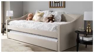 TOP 14 DAYBED WITH TRUNDLE  HOME FURNITURE REVIEWS [upl. by Weatherley]