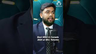 Best MBA programs in CANADA  Macroeconomic shorts short mba internationalstudents [upl. by Nilrah]