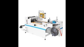 ZHA 300 Shrinkable sleeve seaming machine [upl. by Llenroc]