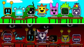 Incredibox Sprunki  Mr Fun Computers Normal Versions Vs Horror Versions [upl. by Pet]